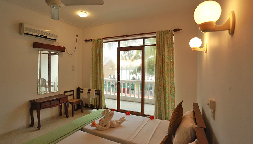 double room beruwala beach sumadai hotel